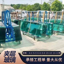 成都廠家雙層鋼化夾膠玻璃5+5 6+6 8+8 三層夾膠門(mén)窗玻璃精裝房